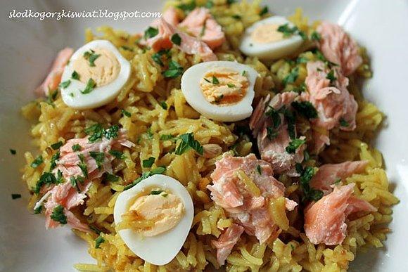 Kedgeree z azjatyckimi przyprawami