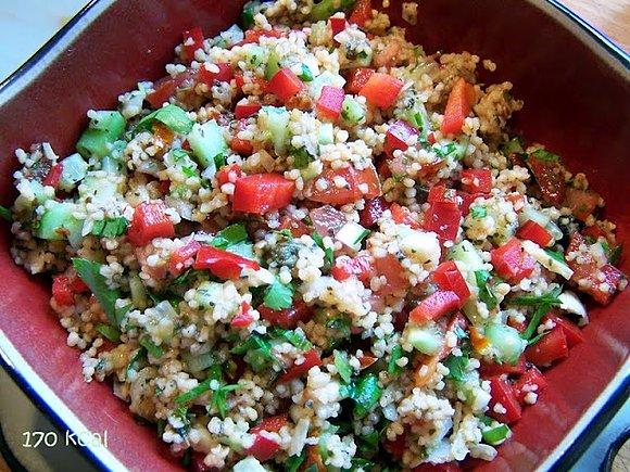 Czas na dietę - tabbouleh