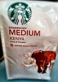 Starbucks medium kenya – kawa z frankfurtu