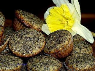Cytrynowe pieguski mini muffinki z Weekendowej Cukierni