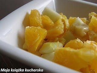 Sałatka owocowa z pomarańczą