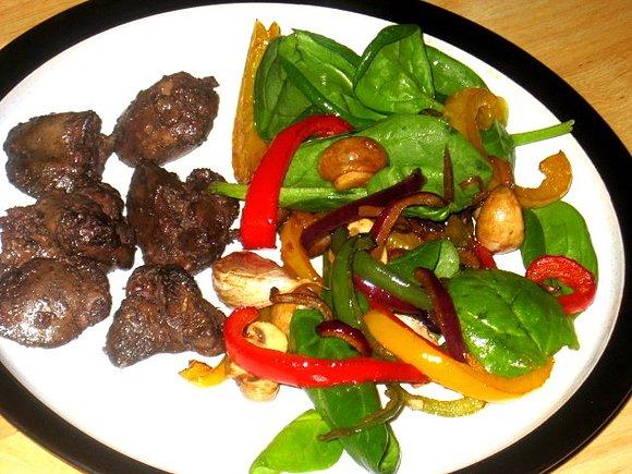 Wątróbka z warzywami Tefal ActiFry
