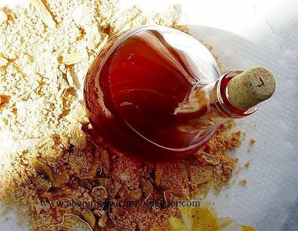 Syrop imbirowy na majówkę - przepis krok po kroku