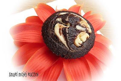 Muffinki czekoladowo-serowe