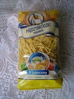 Rosół z makaronem Międzybrodzki