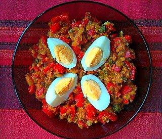 Curry z jajkami