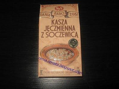 Kasza jęczmienna z soczewicą firmy sys