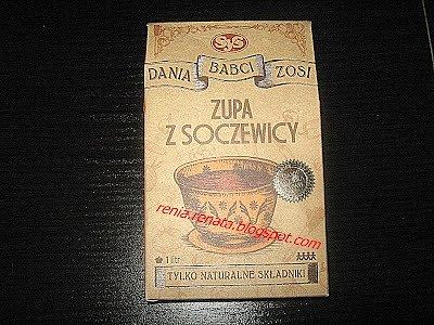 Zupa z soczewicy firmy sys