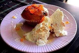 Hiszpańskie muffiny pomarańczowe