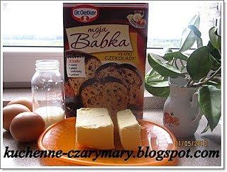 Moja babka płatki czekolady