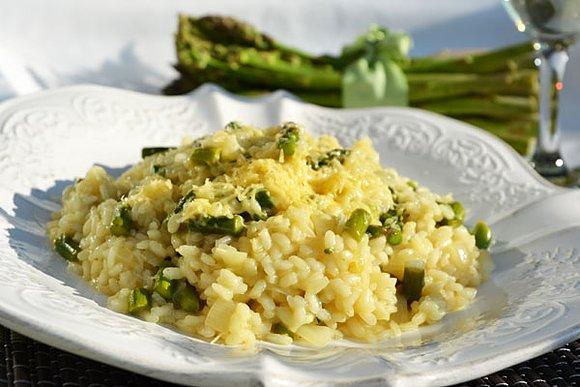 Risotto ze szparagami