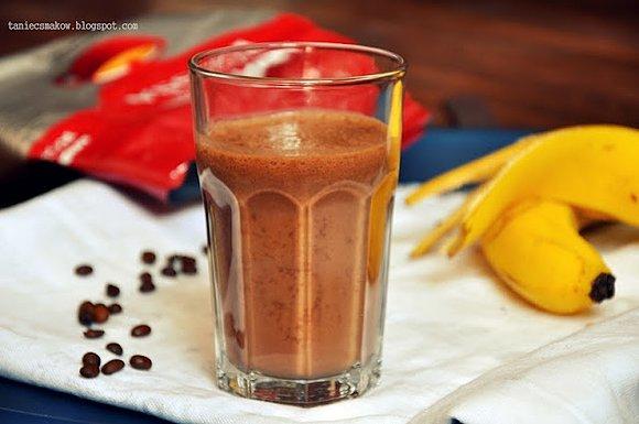 Koktajl bananowo-kawowy
