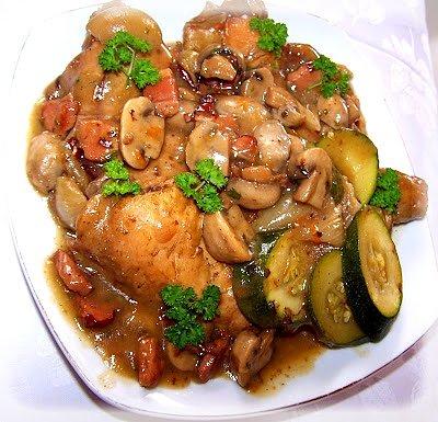 Coq au Vin czyli kura w winie