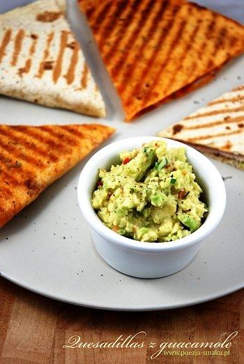 Quesadillas z guacamole – szybka przekąska