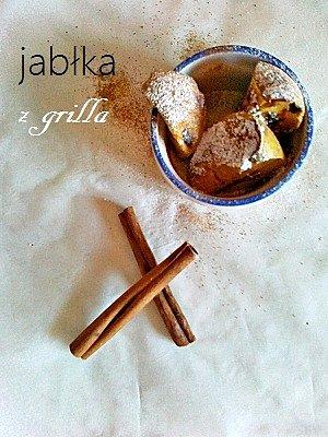 Cynamonowe jabłka z grilla