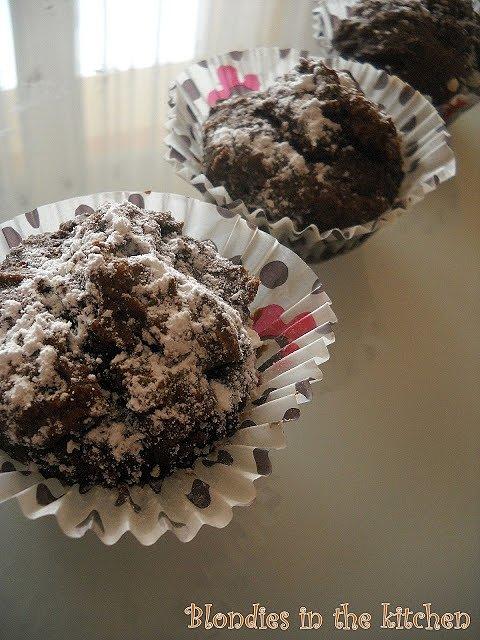 Czekoladowe muffiny z ricottą