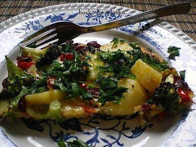 Tortilla z chorizo