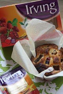 Muffinki z rabarbarem