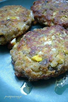 Kotleciki jajeczno-pieczarkowe