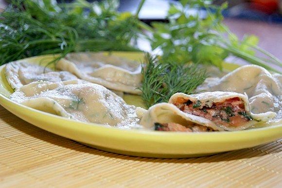 Ravioli z botwinką
