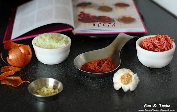 Kefta - orientale kulki mięsne z przyprawami