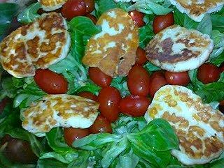 Sałatka z halloumi