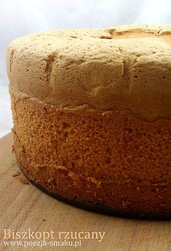 Biszkopt rzucany – idealny na tort