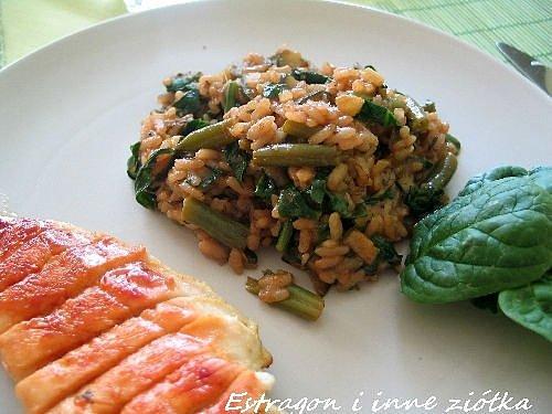 Zielone risotto