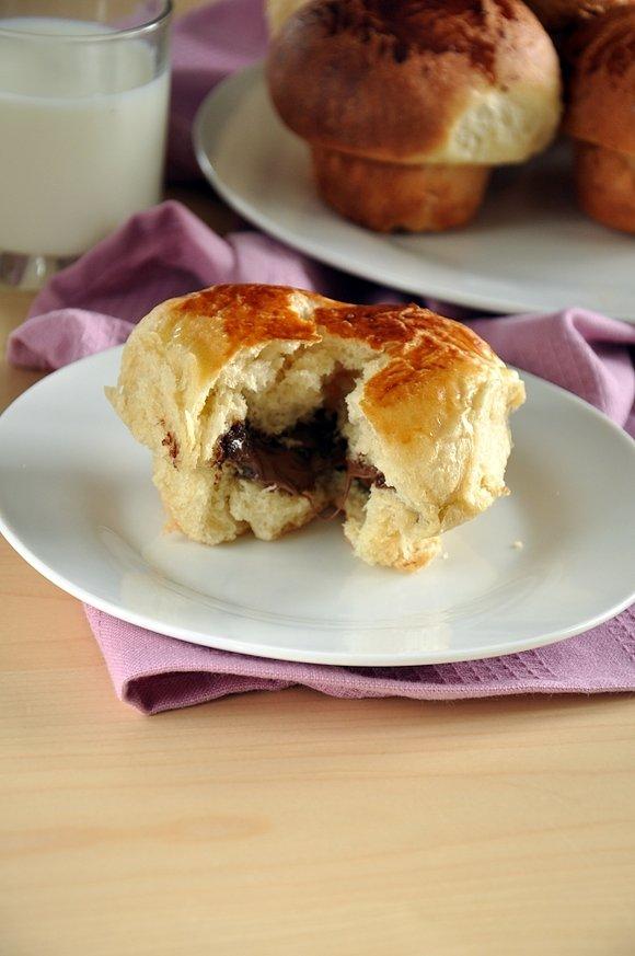 Brioche z Nutellą na śniadanie i piknik w terenie
