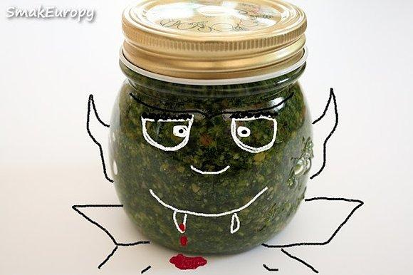 Wampir i pesto z czosnku niedźwiedziego