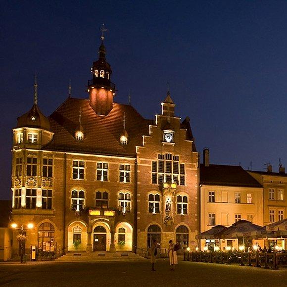 Tarnowskie Góry nocą – moje miasto w bajkowej odsłonie