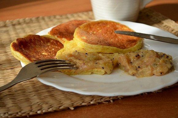 Banan i kiwi w słoiczku jako dżem do placków twarogowych