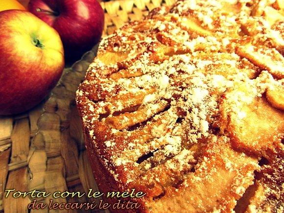 Tarta z jabłkami i pomarańczą