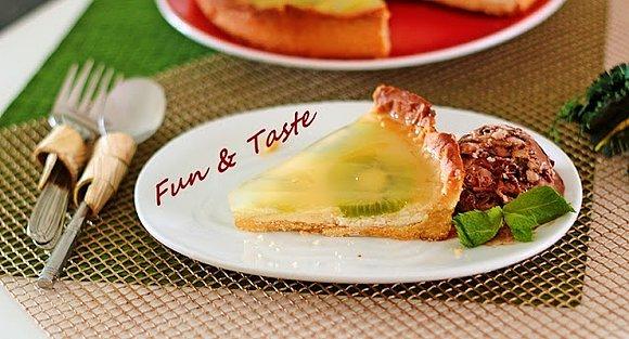 Tarta z galaretką z kiwi na Dzień Dziecka