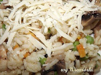 Risotto warzywno-pieczarkowe na ciężki dzień