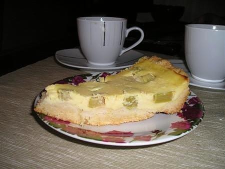 Tarta z rabarbarem