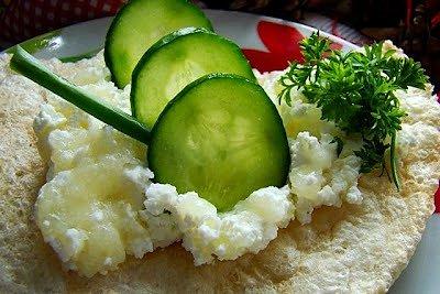 Wafle z twarogiem smarkatym