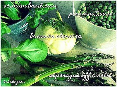 Zielona zupa krem z kalarepką