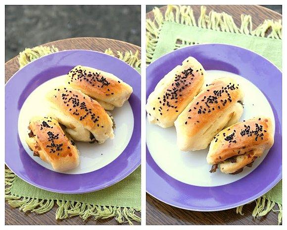 Mini paszteciki kapuśniaczki z czarnuszką