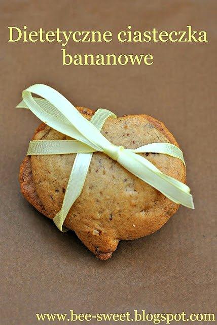 Dietetyczne ciasteczka bananowe