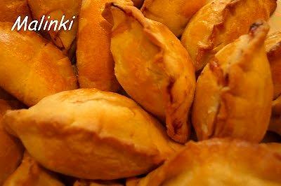 Kruche pierożki z mięsem