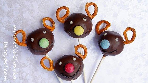 Cake pops z dedykacją dla dzieci