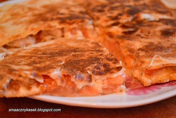 Quesadillas z kurczakiem i serem