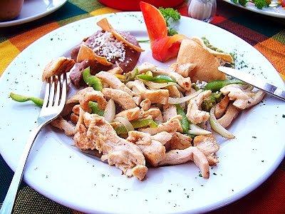 Hiszpańska pierś z nachos
