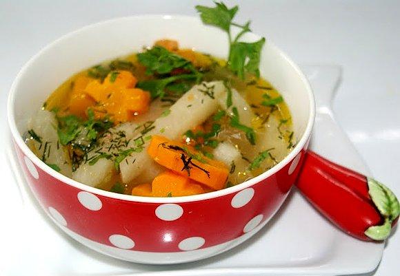 Zupa kalarepkowo-marchewkowa
