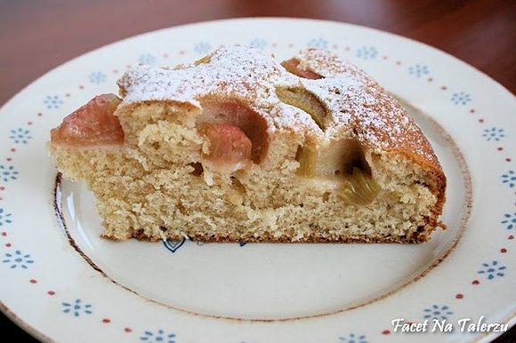Ciasto z rabarbarem