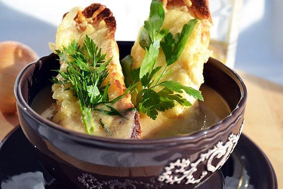 Zupa cebulowa, najlepsza