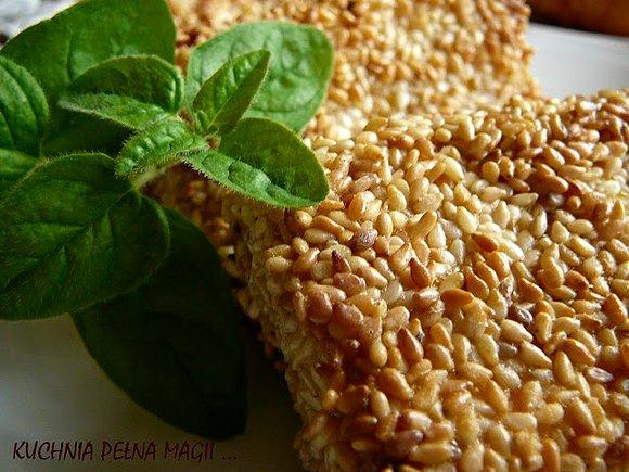 Feta w sezamie