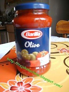 Makaron fusilli z sosem Olive