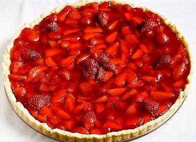 Tarta z wegetariańską galaretką